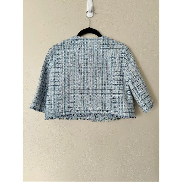 Maje Volinete Tweed Blazer & Jolinete Pleated Mini Skirt - Picture 5 of 14